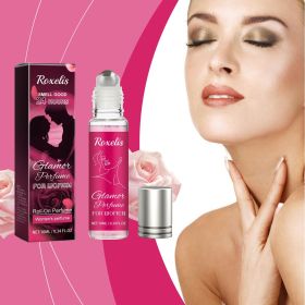 Pheromone roller perfume (women's rose flavor) Long-lasting fragrance, portable, light and fresh, natural, niche