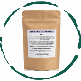 BeNat All-Natural Bath & Foot Soak Set - Detox, Cold & Flu (OPTIONS: Detox -8oz)